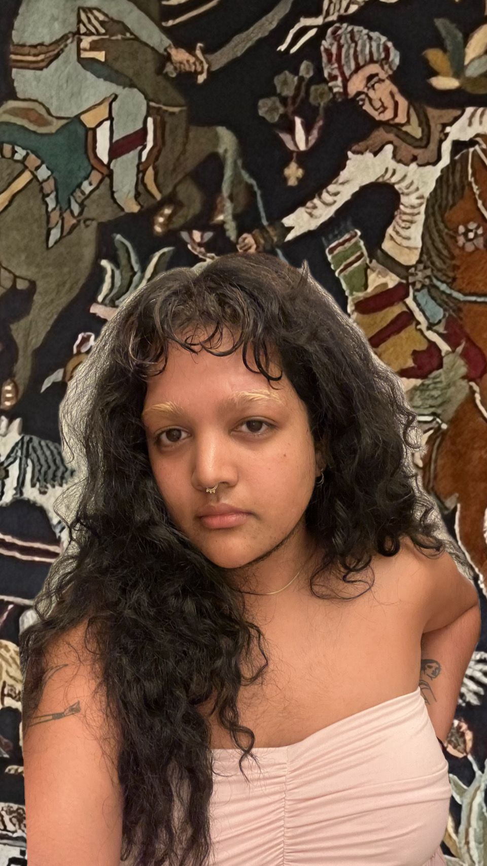 A portrait of the artist Meghna (yoniyachtclub)